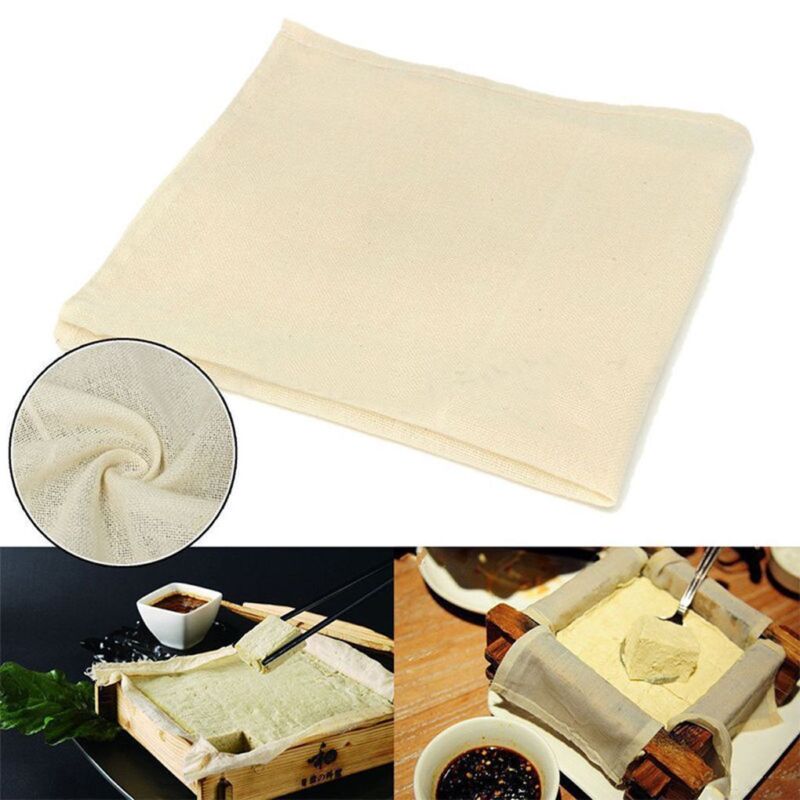 1 Stück Baumwollgaze Sojaprodukte Käsefiltersieb Kaffee Joghurt Tofu Herstellung Gaze Milchquark Käsetuch Küchenwerkzeuge