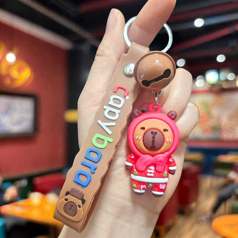 Cartoon Keychain Pendant, Wooden Stick Figure, Key Chain, Blind Box, Tide Play Pendant.