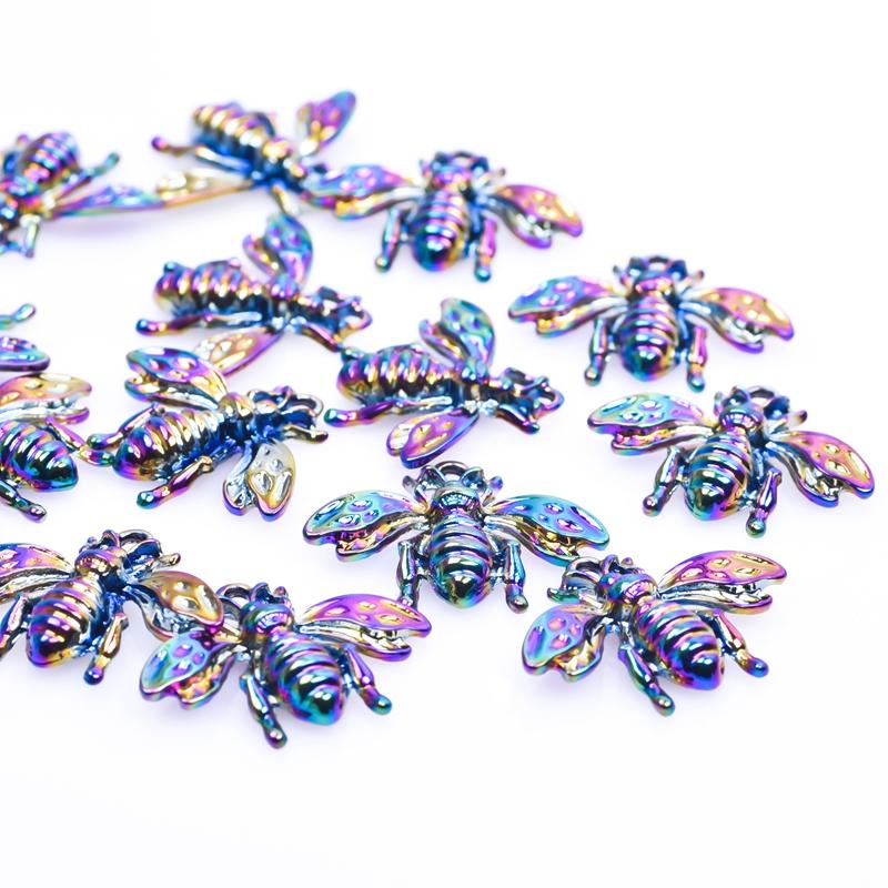 20pcs Cicada Charms Fashion DIY Metal Zinc Alloy Handmade Charms DIY Jewelry Animals Cicada Pendant Charms For Jewelry Making
