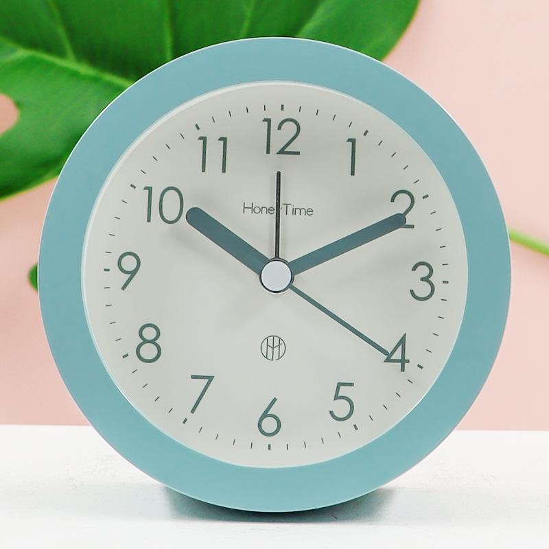 Silent Study Small Alarm Clock Nordic Style Simple Ins Bedroom Clock Students Use Creative Internet Celebrity Bedside Clock