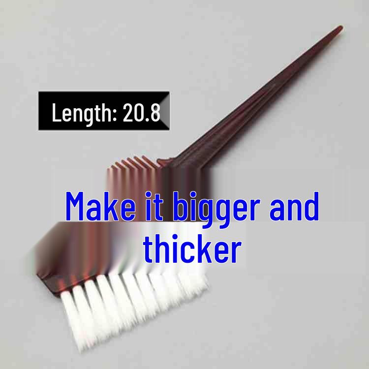 Professional Hair Dyeing Kit: Large Soft Bristle Brush, Oil Treatment Bowl, Comb, Barber Shop Quality for Home Hair Bleaching and Dyeing.