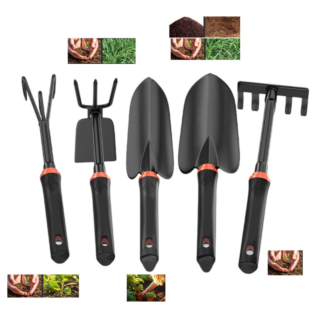 Multipurpose Gardening Shovels Ergonomic Design Carbon Steel Rakes Tool Ideal For Soil Cultivation Projects