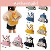 Adorable Cartoon Animal Baby Backpack For Kids With Comfortable Canvas Material