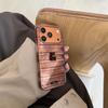 Japanese & Korean 3D Striped Bear Case for iPhone 17/16 Pro Max/15/14 - New Design for Girls