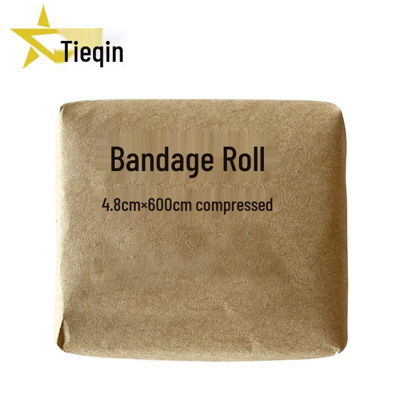 Tieqin 48mm x 6m Compressed Sterilized Bandage Rolls (10-Pack)