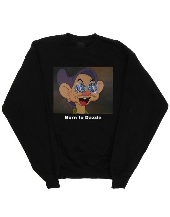 Disney Womens/Ladies Dopey Born To Dazzle Sweatshirt