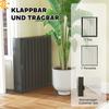 Puppy Playpen, Dog Playpen, Puppy Enclosure, 8 Panels with Door, Foldable and Portable Dog Fence, Steel, Black