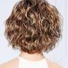 Parrucche sintetiche corte e ricci per le donne Parrucca bob soffice Parrucca naturale per mamma femminile Shag Costume di Halloween per signora