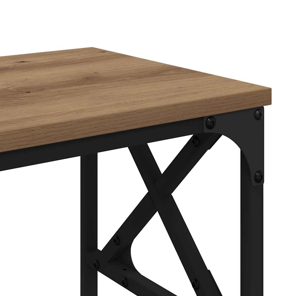 Artisan Oak Printer Stand 40 x 30 x 31 cm Wood Based Material