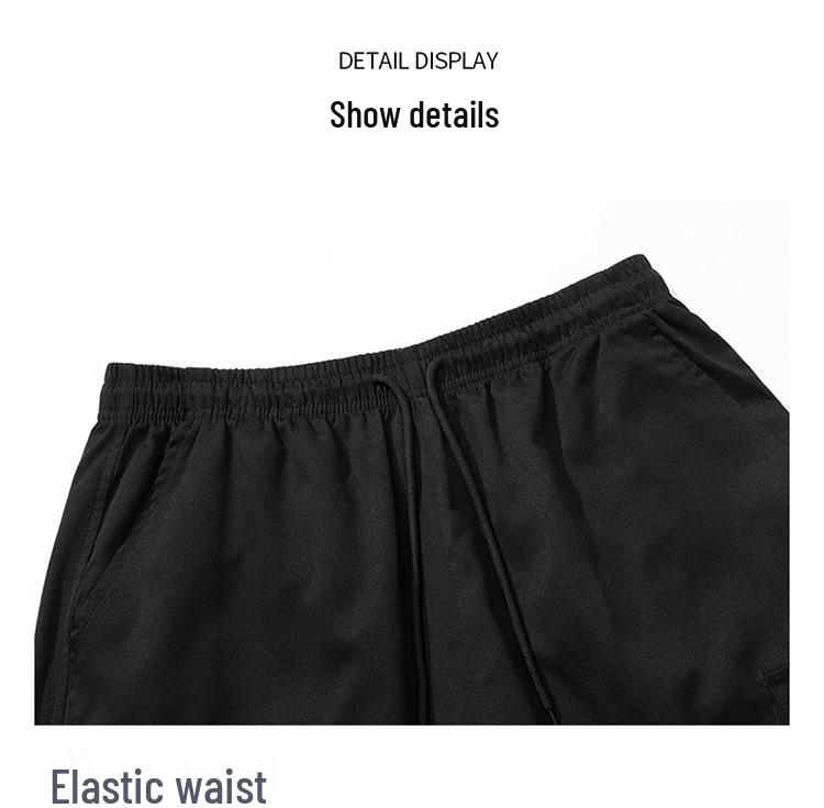 Shorts d'été décontractés multi-poches pour homme - Grande taille disponible