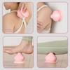 Vibrate Adsorption Type Massager Ball Relaxation Boost Flexibility Silicone Massage Cone Multi-Function Ergonomic