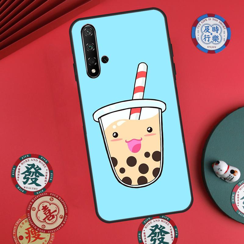 Boba Milk Tea For Huawei Nova 11 Pro 9 10 SE Y60 Y70 Y90 Y61 Y91 Y72 Y73 12i 11i 8i P20 P30 P40 Lite Case