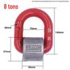 G80 Forged D-Ring High Strength Welding & Lifting Ring for Marine and Mold Applications
