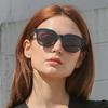 040 Acetate Horn-rimmed Sunglasses Green