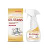 Kitchen Grease Remover 120ml Spray Powerful Degreaser for Stainless Steel Range Hood Cooktop  Oil Cleaning at Home