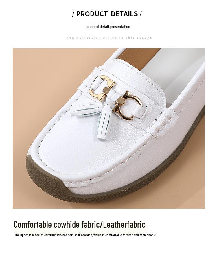 Women's Low-Cut Slip-On Non-Slip Shoes - Soft Sole, Comfortable Fit, Suitable for Spring and Autumn