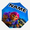 Personalized Name B-Brawl Stars Print Umbrella - Automatic Open/Close, Eight-Rib Durable Frame, Automatic Folding Umbrella