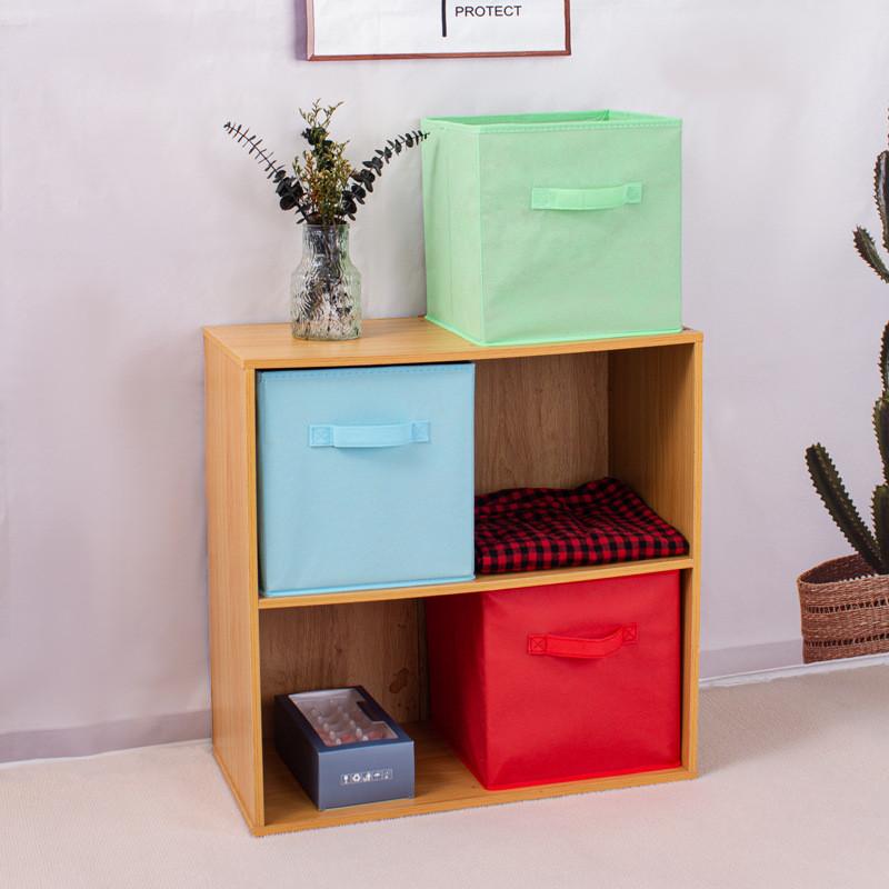 Spacious 35l Fabric Storage Box For Shoes Clothes And Accessories Ideal For Living Room Use