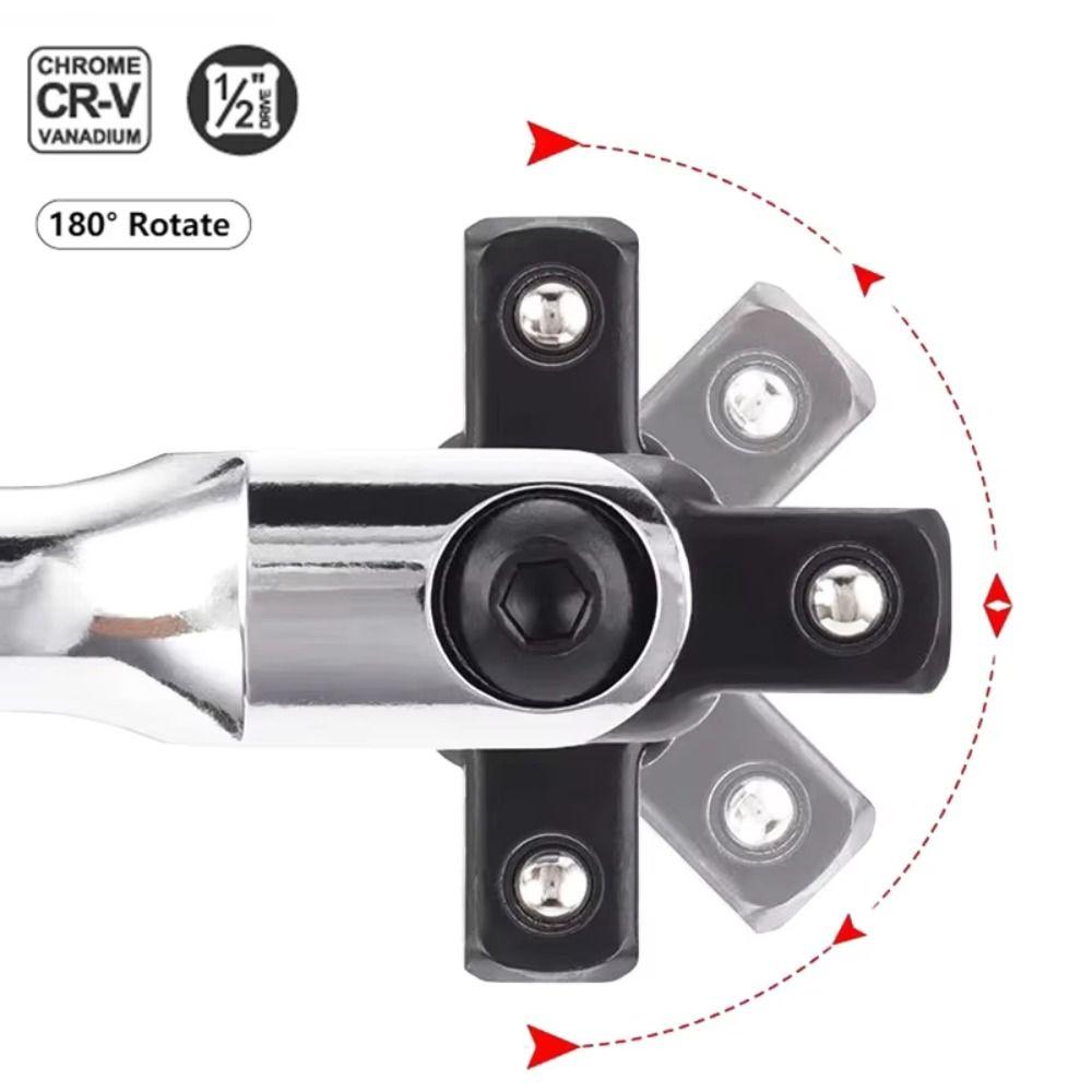 1/2 Inch Drive Breaker Bar Strong Force Lever Steering Handle Repair Tool Torque Wrench Hand Tool