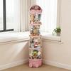 Clear Plastic Toy Storage & Display Box with Lid - Versatile Organizer for Kids' Toys, Collectibles, and Home Decor Display