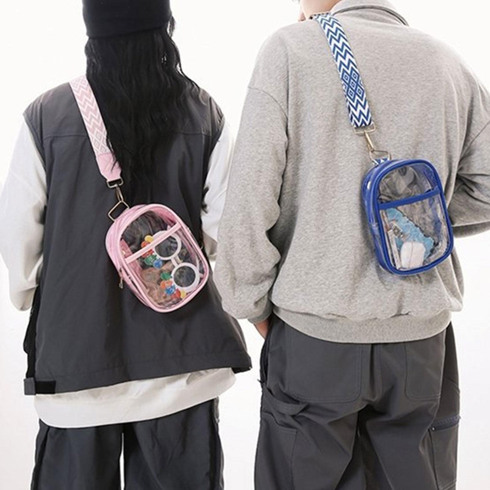 Прозрачная сумка-слинг — фото 4