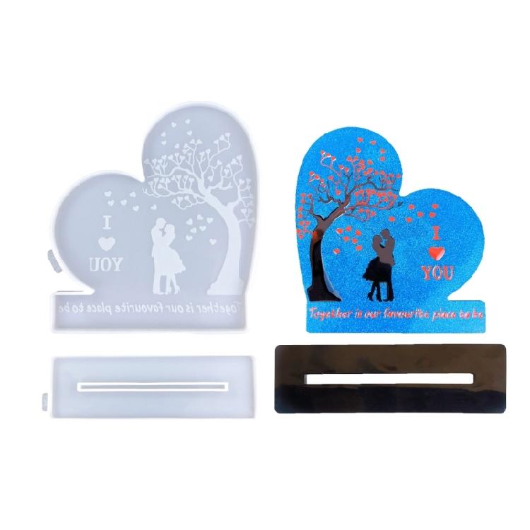

Convenient Mold for Designing Beautiful Heart shaped Crafts with Couple Pattern 1
