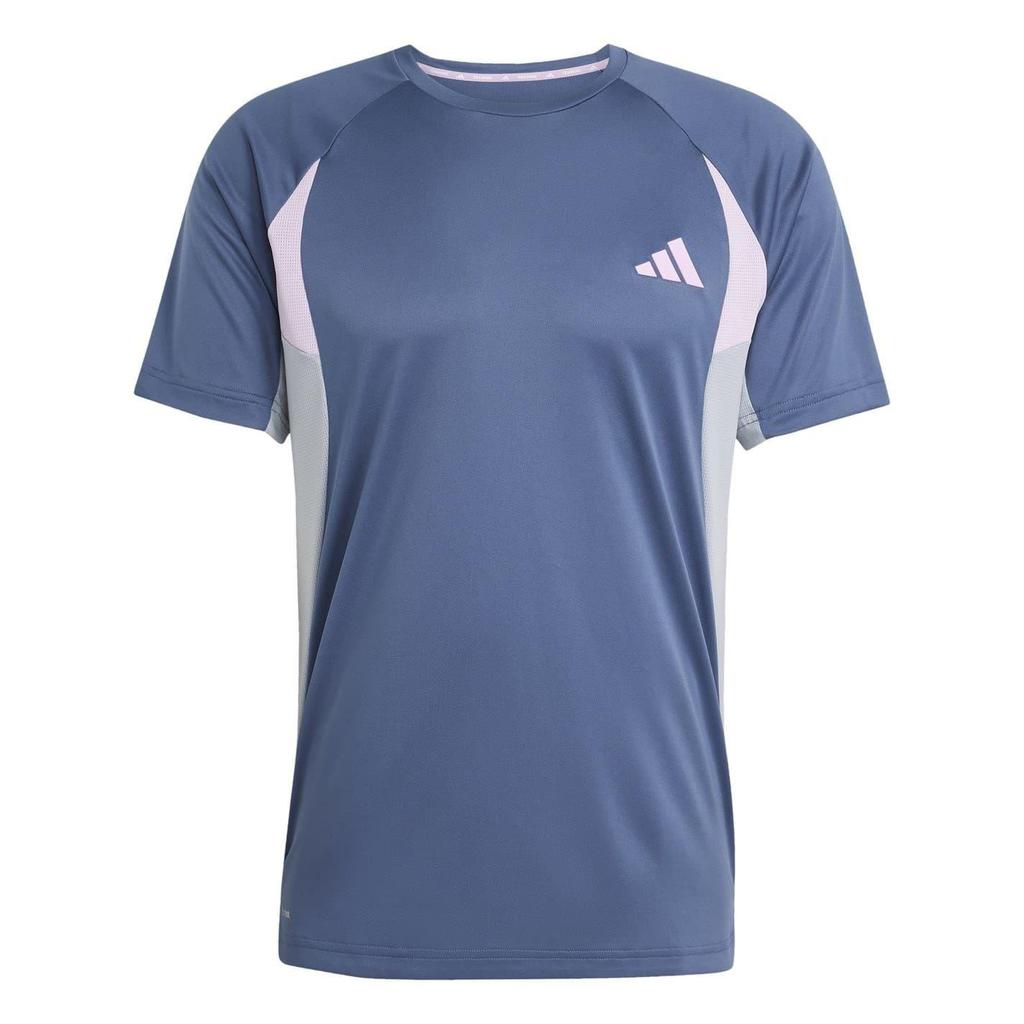 adidas Mens Colour Block Climacool T-Shirt