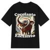 Bombardiro Crocodilo Italian Brainrot Meme T-Shirt Men's Women's Short Sleeve Cotton Tees Funny Graphic Y2k T-shirt Summer Tops
