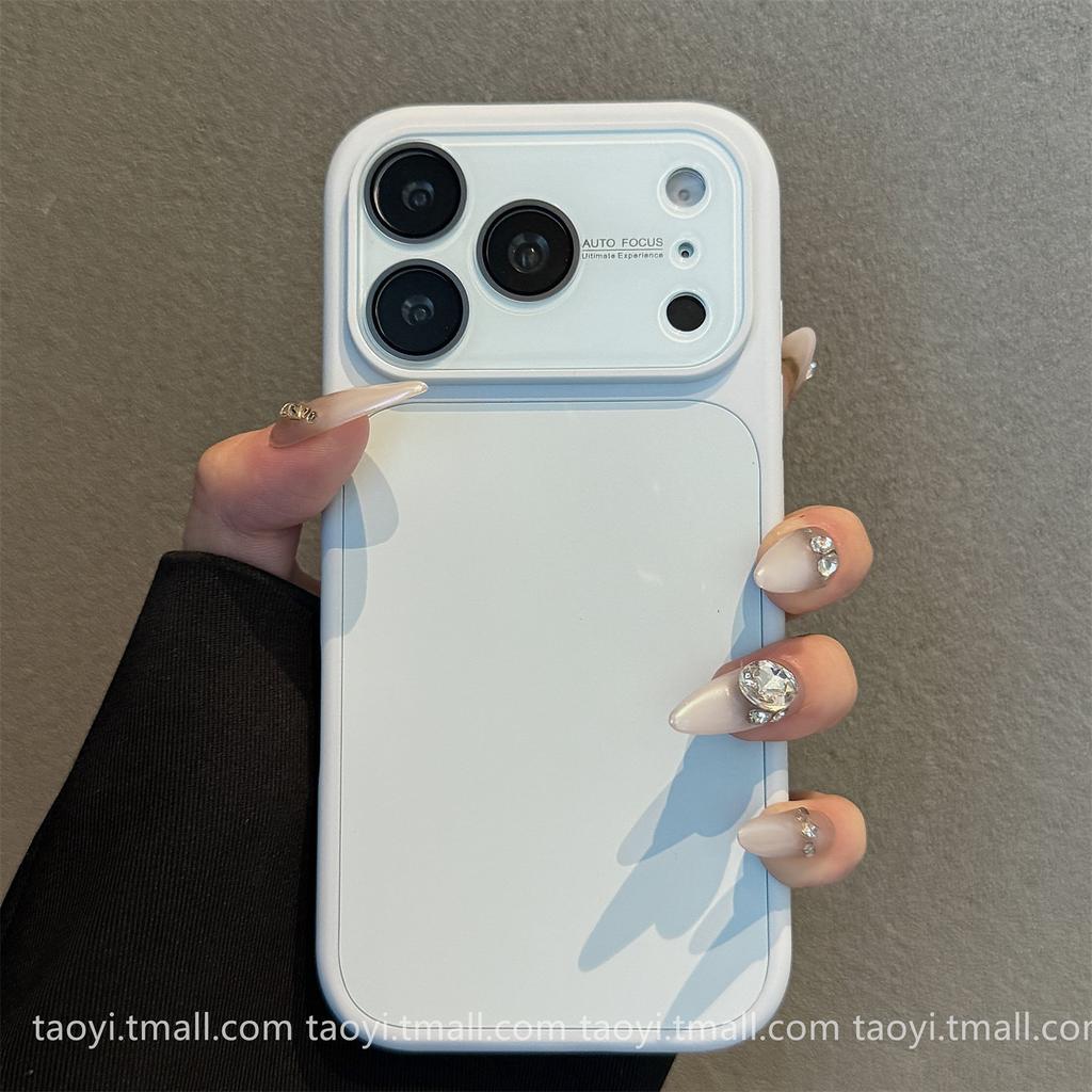 Seconds change 11 large windows mobile phone case, suitable for iPhone11promax simple and fashionable liquid Apple 11 protective case