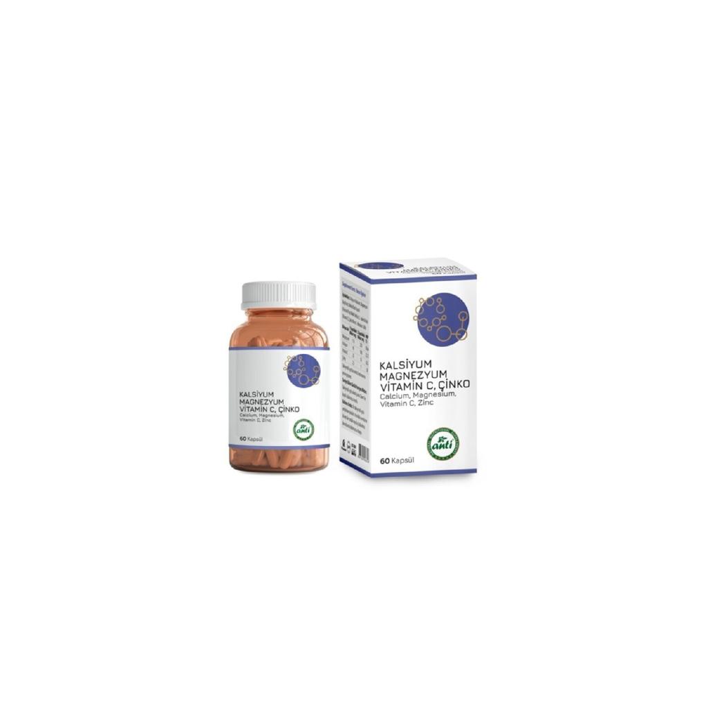Mascal calciu magneziu vitamina C amestec de zinc capsula