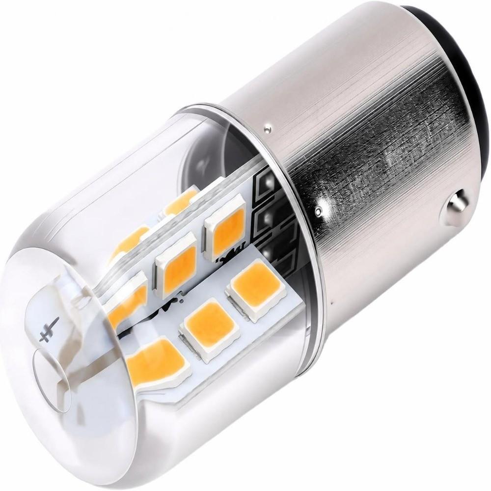 6 Pack 3W LED Bulbs AC/DC12V Brake Light Bulbs High Brightness LED Light Bulb  Boat