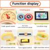 2 in 1 Montessori Busy Board Light Switch Games Toddlers Sensory Manipulation Board Parish Learning Activity Wooden Children Toy