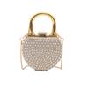 Mini Hollow out Crossbody Decorative Wallet Lock Buckle Hard Acrylic Daily Match Small Bag New 2026 Trendy Small Purse