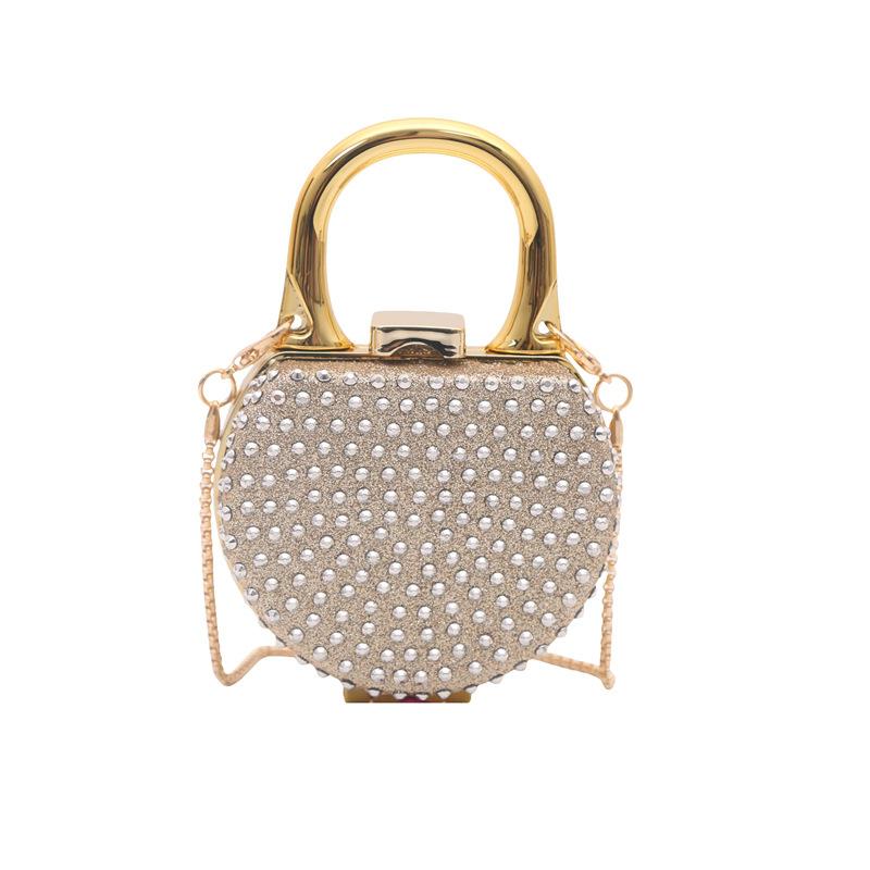 Mini Hollow out Crossbody Decorative Wallet Lock Buckle Hard Acrylic Daily Match Small Bag New 2026 Trendy Small Purse
