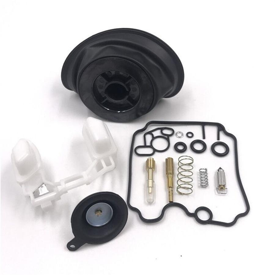 For 1989-97 Yamaha XTZ750H Carb Carburetor Repair Kit Plunger Diaphragm Float 2x