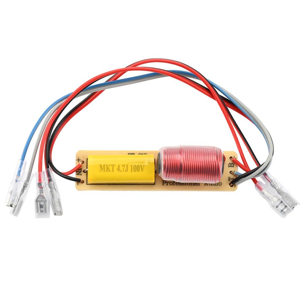1Pcs 4-8ohm Impedance HiFi Frequency Divider High Low Bass Splitter Car Audio System Upgrade