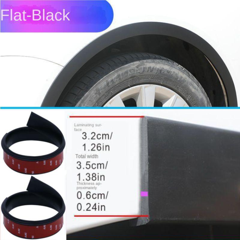 Car Wheel Eyebrow Collision Avoidance Sticker Rubber Trim Strip For 5 6 7 Series F07 F10 F11 F06 F12 F13 F01 F08 F03 Accessories