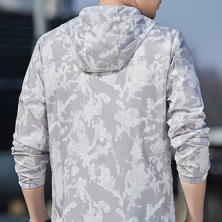 Summer New Fashion Casual Tops Long-Sleeved Sunscreen Men's Jackets Outdoor Fishing Riding Men's Clothing