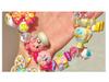 15mm Multi-color Eco-friendly Silicone Macaron Phone Chain & Keyring Jewelry DIY Kit