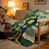 Count Duckula Throw High-Density Short Plush Blanket Soft For Sofa Air-Con Room.