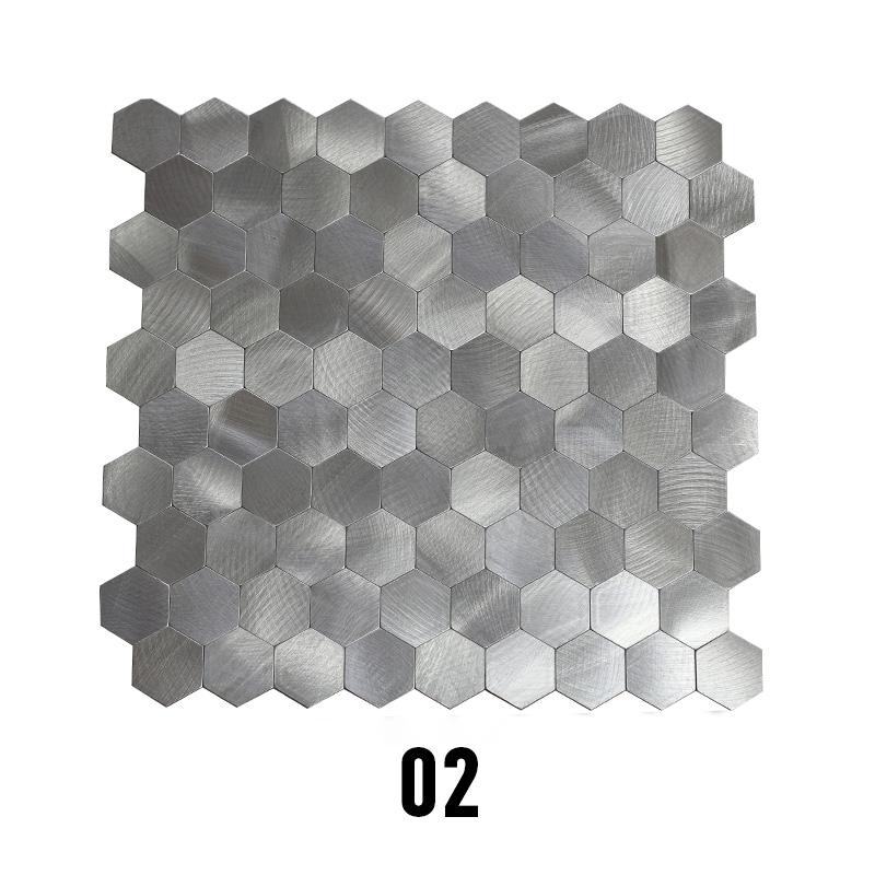 Mosaic Sticker Wall Tile Peel And Stick Self Adhesive Waterproof Wall Panel Kitchen Bathroom Backsplash Background Decor Decals