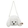 Cute Plush Puppy Oblique Span Bag Ins New Girl Heart Doll Bag Large Capacity Mobile Phone Storage Bag