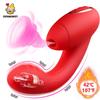 Weiblicher Masturbator Saugvibrator Klitorisstimulation Brustlutschen G-Punkt-Heizung Vaginalmassage Sexspielzeug für Erwachsene