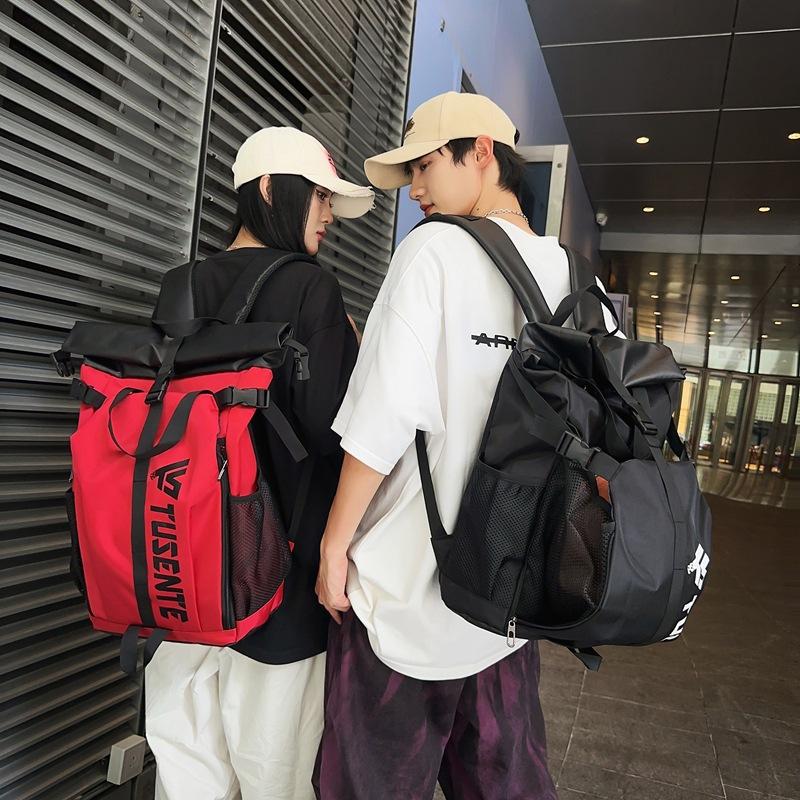 Schoolbag Trend Lightweight Large Capacity Basketball Backpack Multifunctional Sports Backpack Portable Waterproof Versatile Commuter Backpack