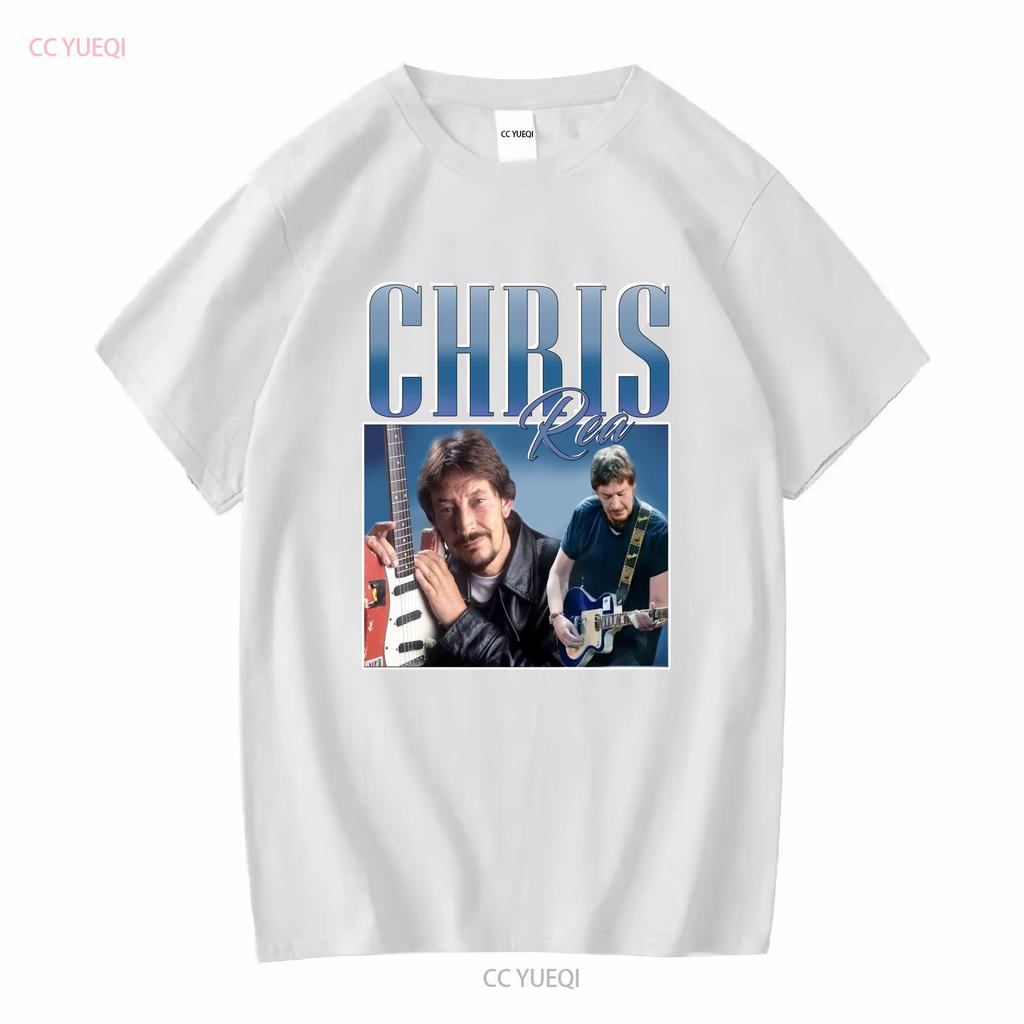 Chris Rea Appreciation T Shirt Homage Throwback Stag Hen Do Funny Long Or Short Sleeves Vintage Washed Comfortable Versatile