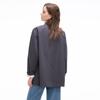 Women's Loose Stand Collar Mid-Length Trench Coat