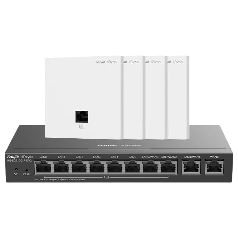 Ruijie Wi-Fi 6 Wireless AP Panel Kit EAP162(G) V2 (CN version)
