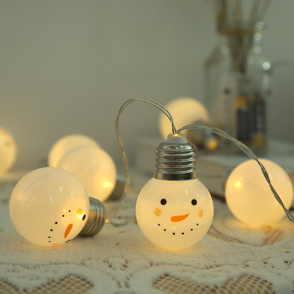 1.5M 10 LED Lights Fairy String DIY Festival Garden Yard Decoration Warm White