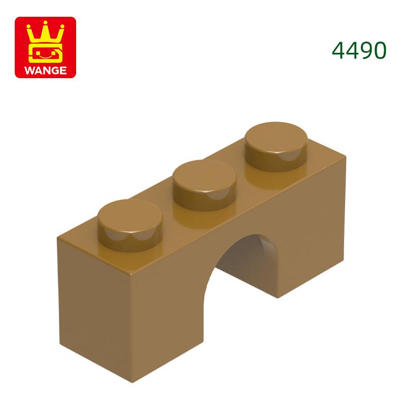 97Pcs/Lot 4490 Arch 1x3 Building Blocks Moc Accessories Compatible with Brick DIY Children Toys Gift Box