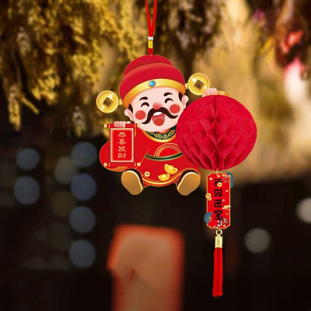Chinese Style Dragon Year Lantern Ornaments Small Spring Festival Pendant  Atmosphere Layout